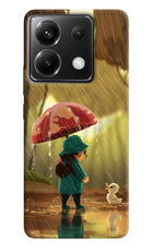 Rainy Day Poco X6 Hard Case Back Cover by Casekaro