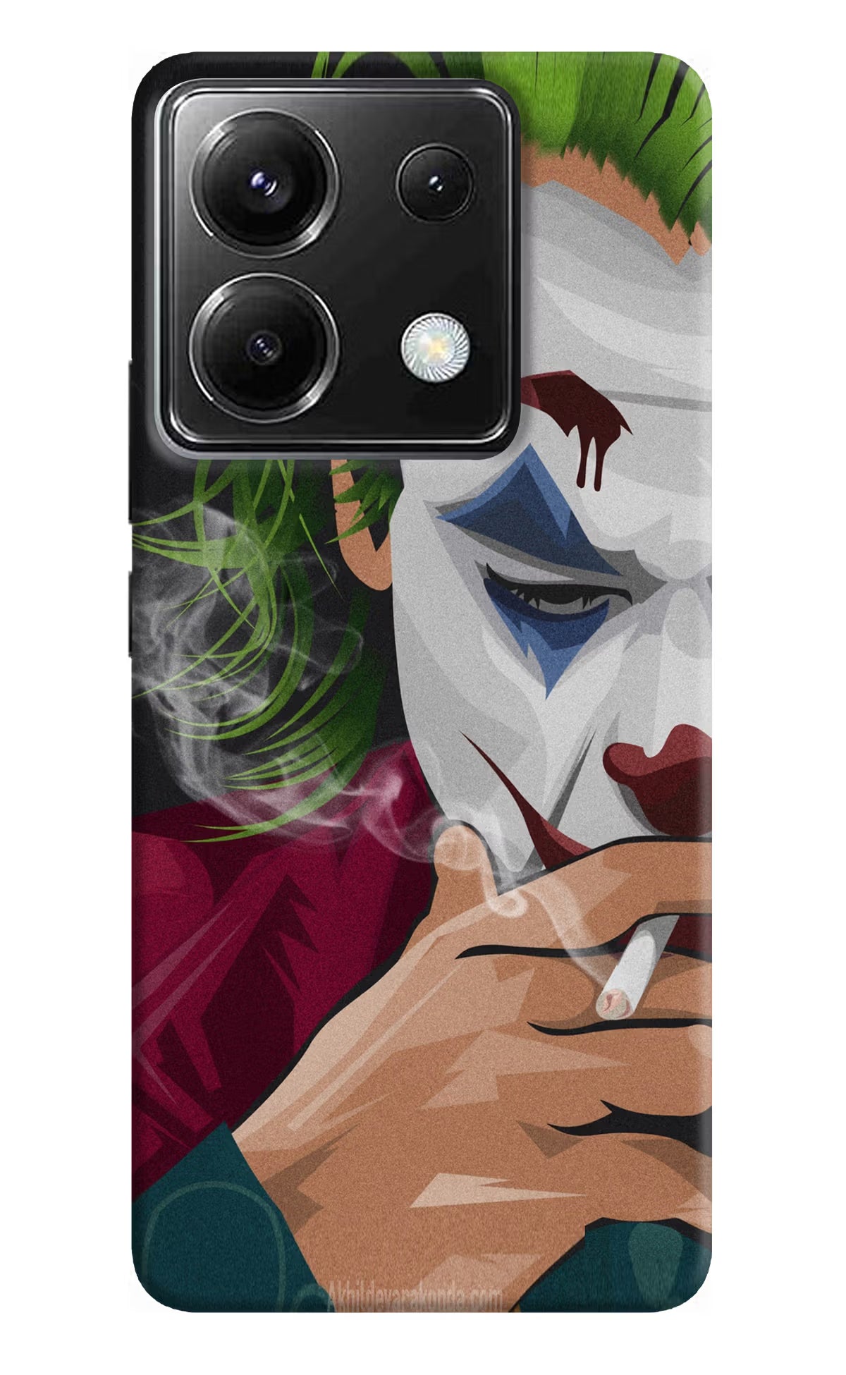 Joker Smoking Poco X6 Back Cover
