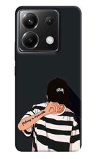 Aesthetic Boy Poco X6 Hard Case Back Cover by Casekaro