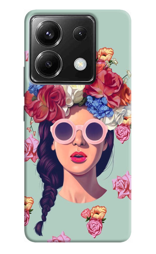 Pretty Girl Poco X6 Back Cover