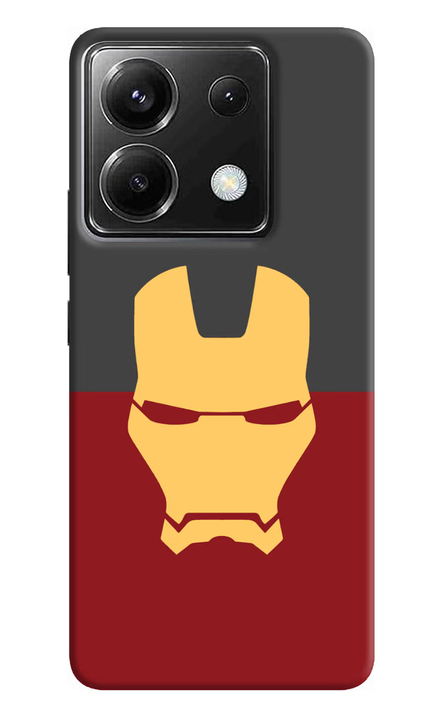 Ironman Poco X6 Back Cover, Hard case
