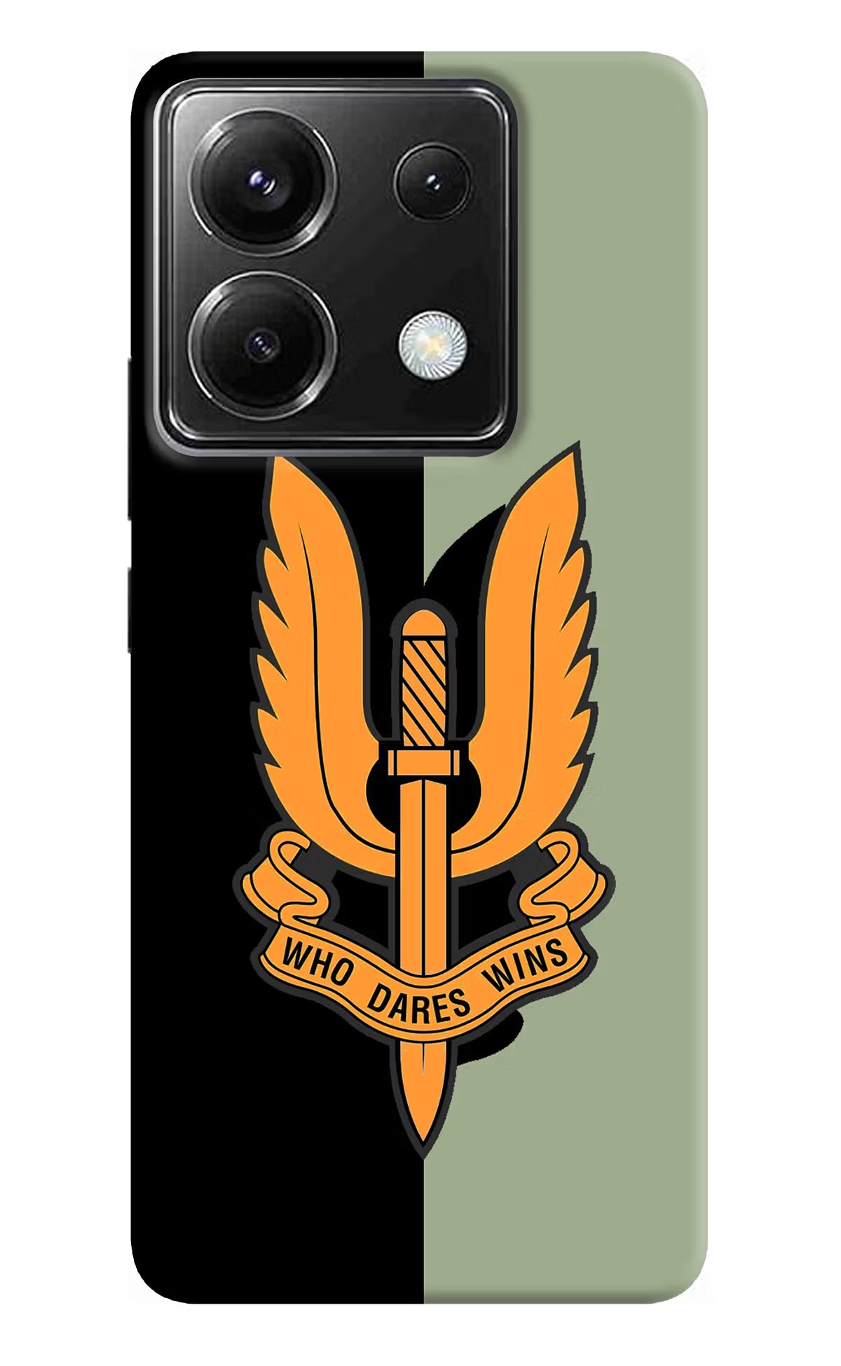 Balidan Logo Poco X6 Back Cover