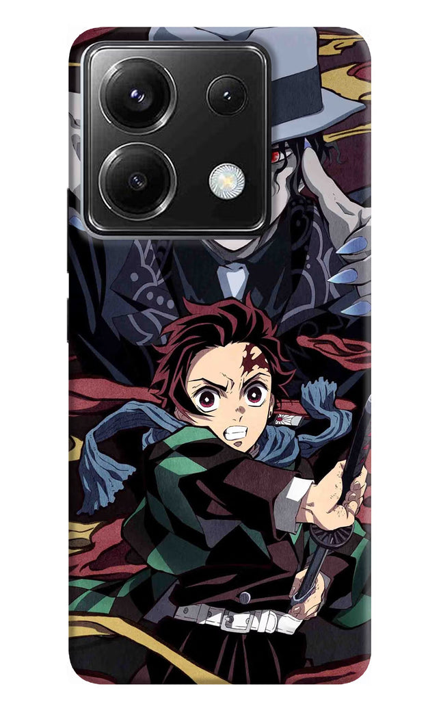 Demon Slayer Poco X6 Hard Case Back Cover by Casekaro