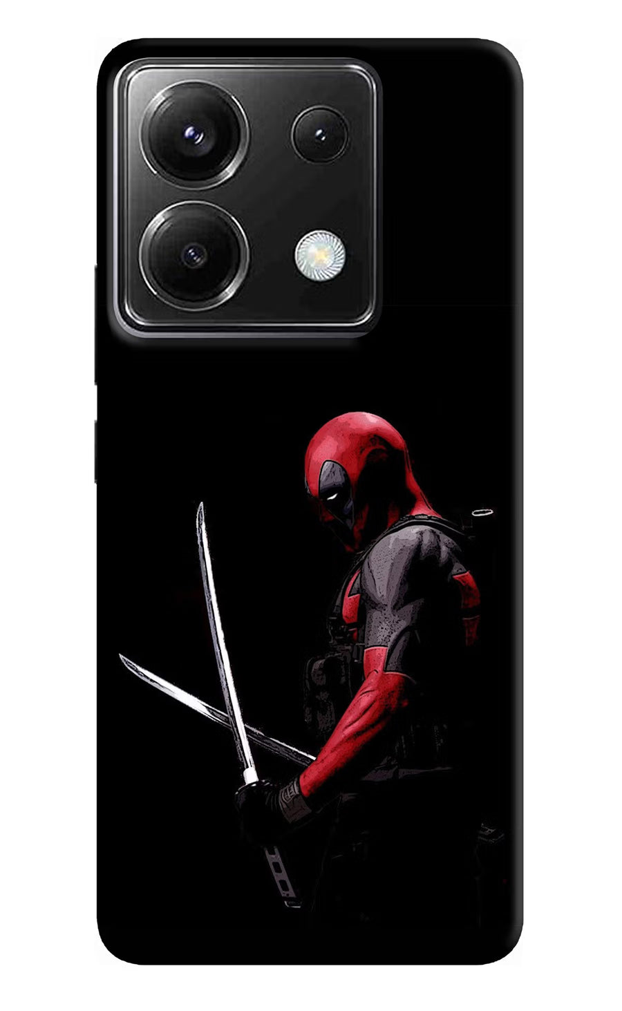 Deadpool Poco X6 Back Cover, Hard case
