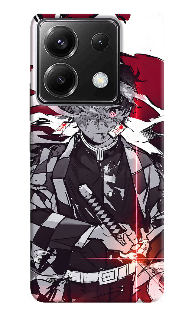 Demon Slayer Poco X6 Hard Case Back Cover by Casekaro