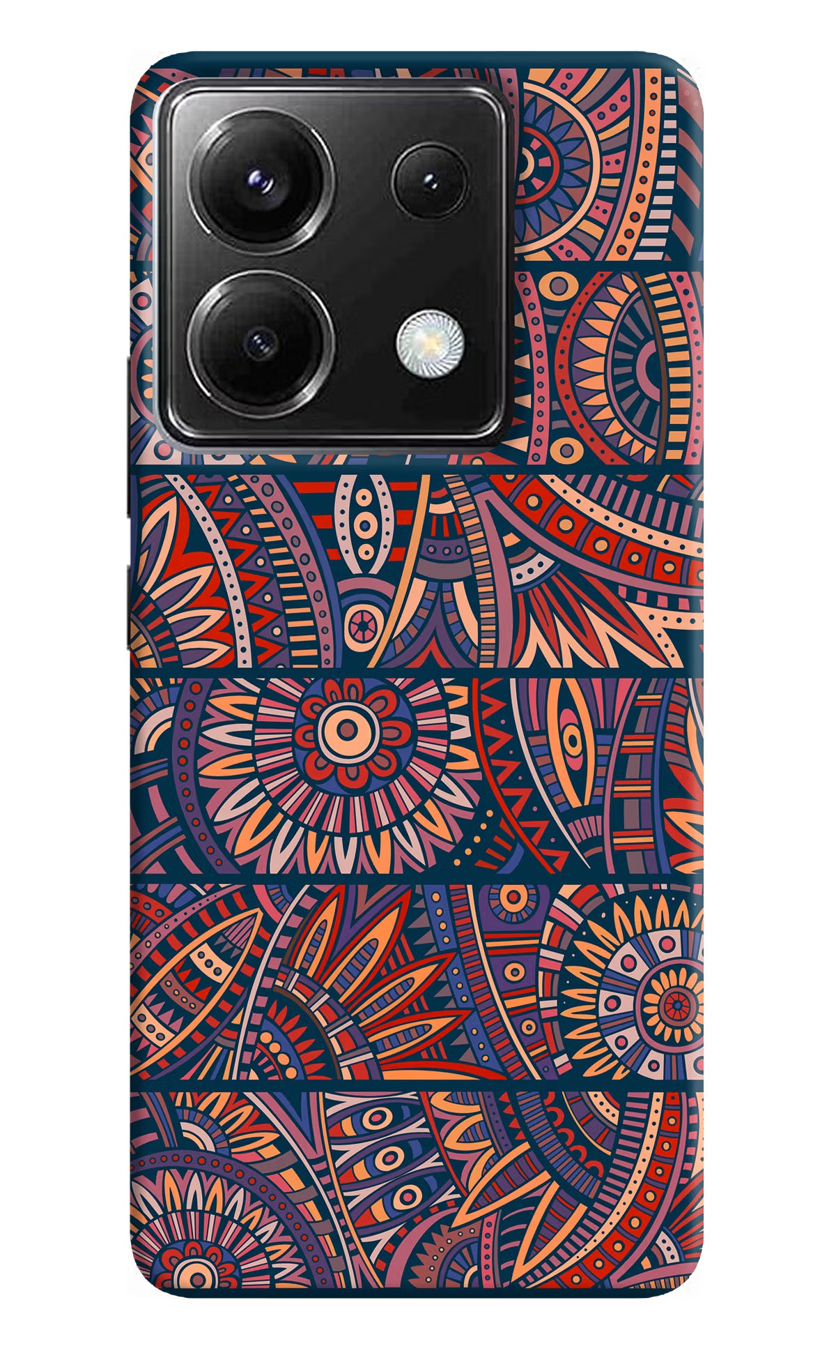 African Culture Design Poco X6 Back Cover