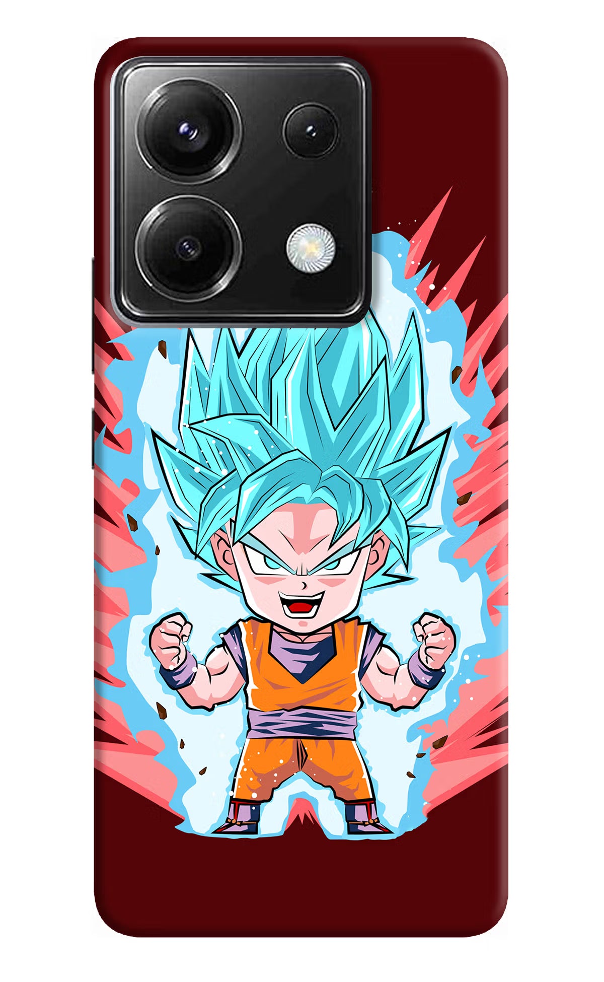 Goku Little Poco X6 Back Cover