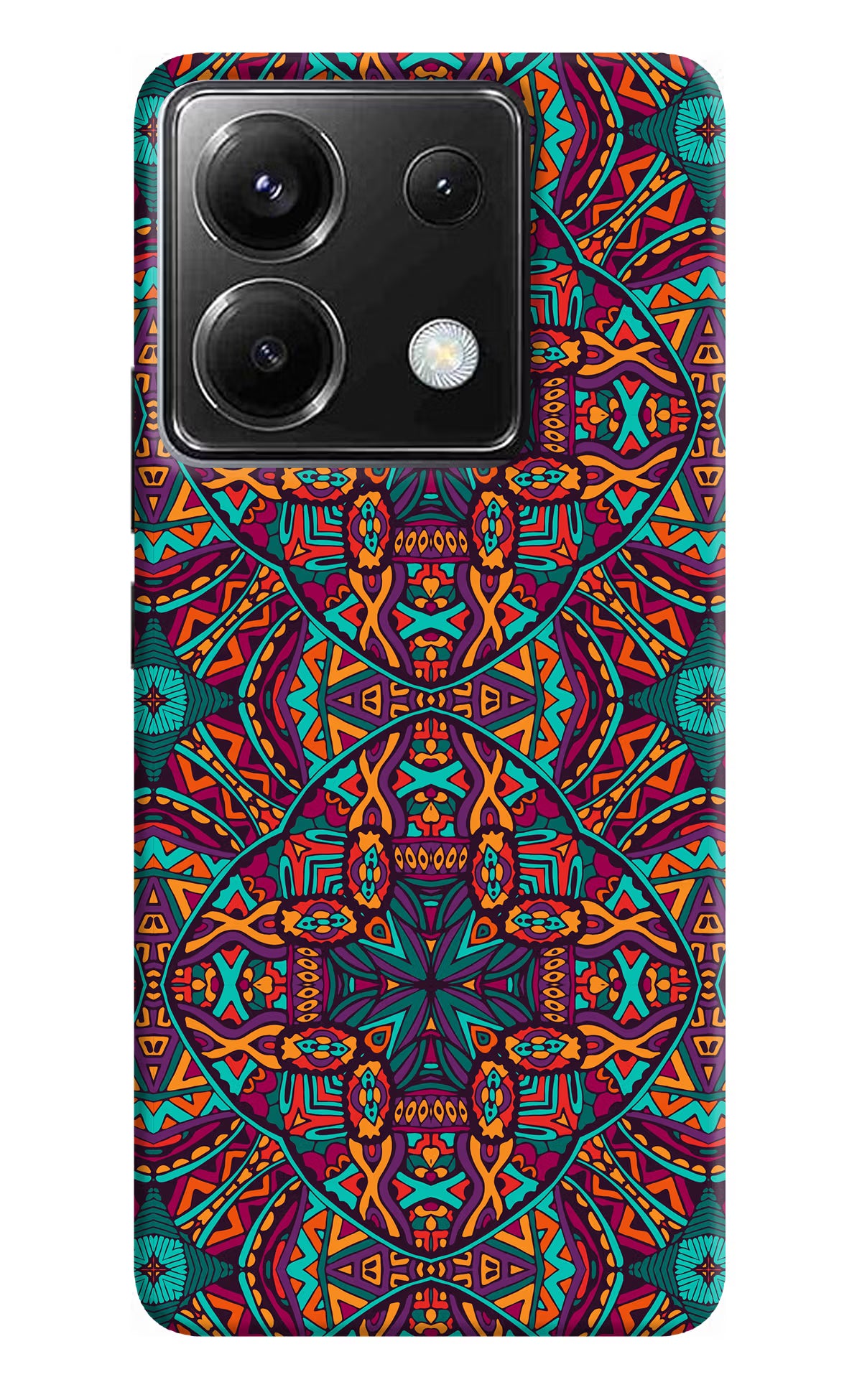 Colour Mandala Poco X6 Back Cover