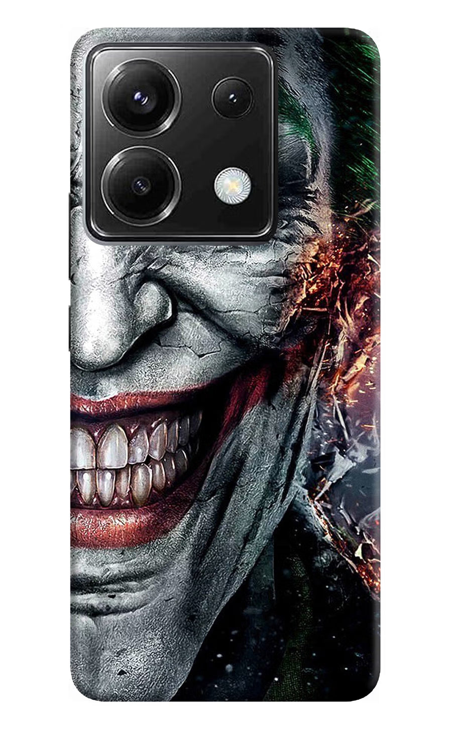 Joker Cam Poco X6 Back Cover, Hard case