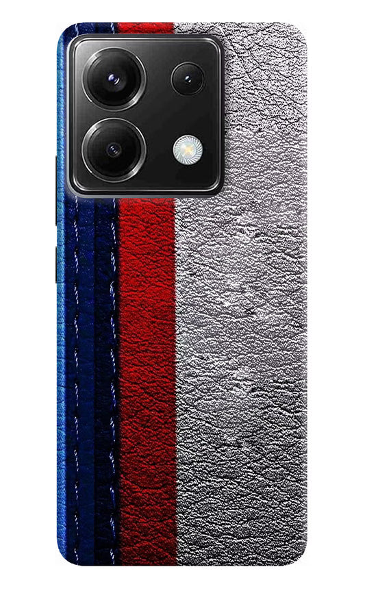 BMW Stripes Poco X6 Back Cover