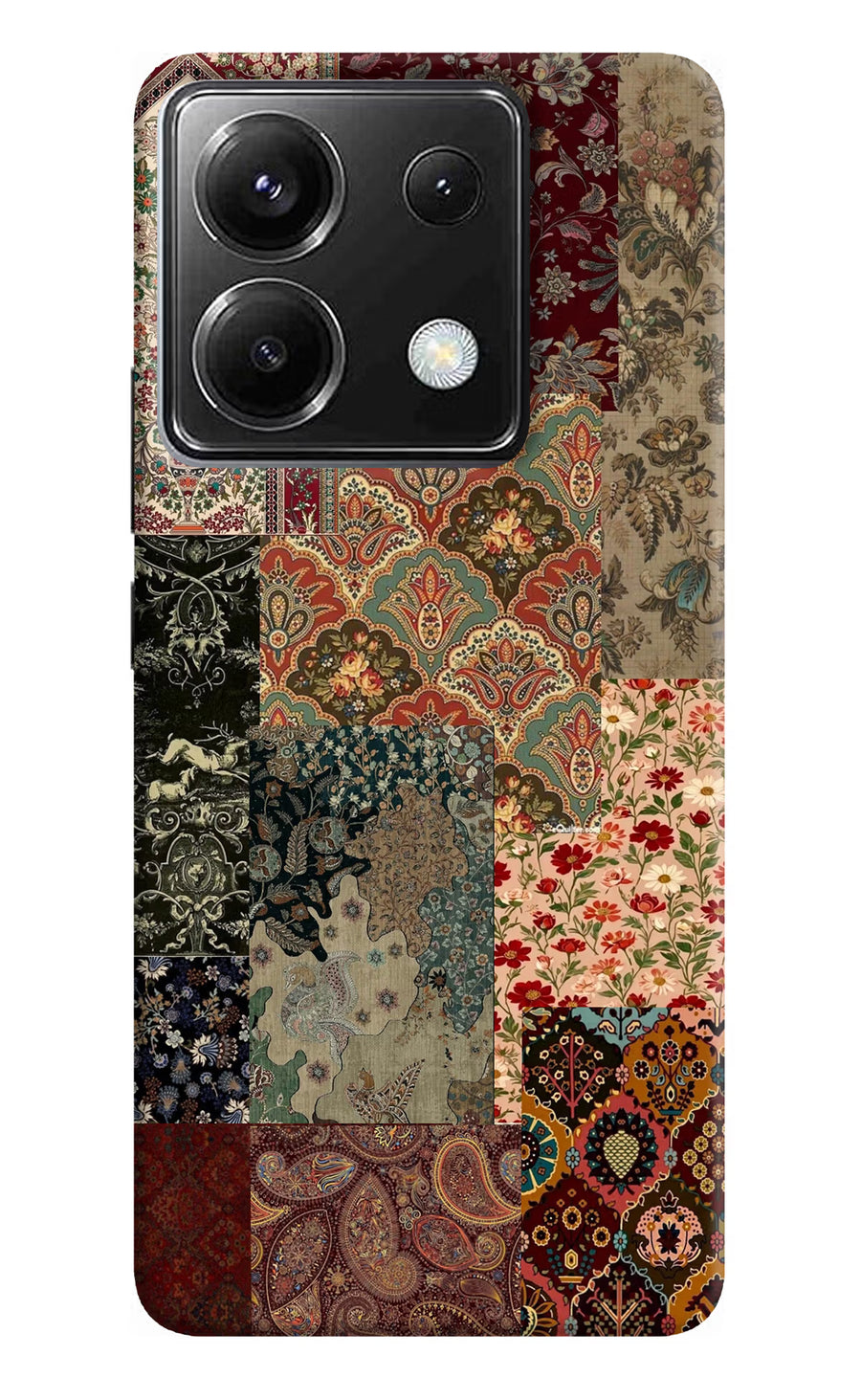 Desi Print Poco X6 Back Cover, Hard case