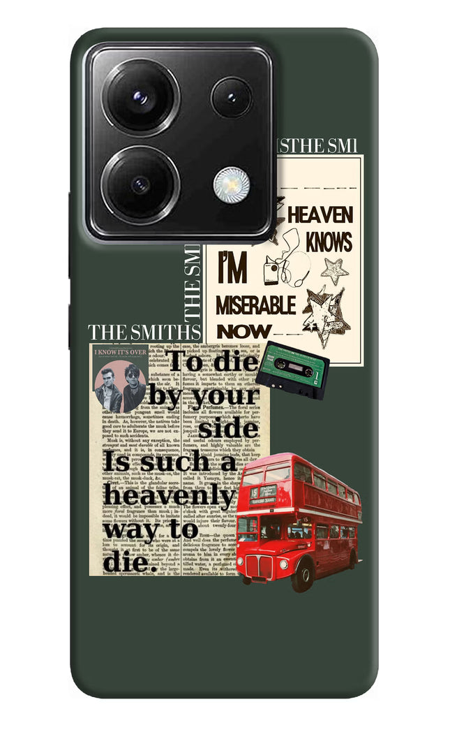 The Smiths Poco X6 Hard Case Back Cover by Casekaro