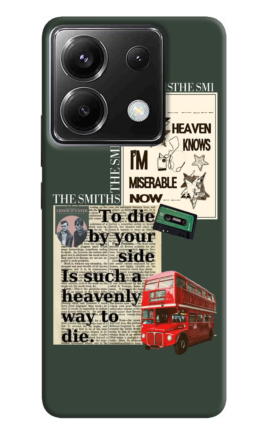 The Smiths Poco X6 Back Cover, Hard case