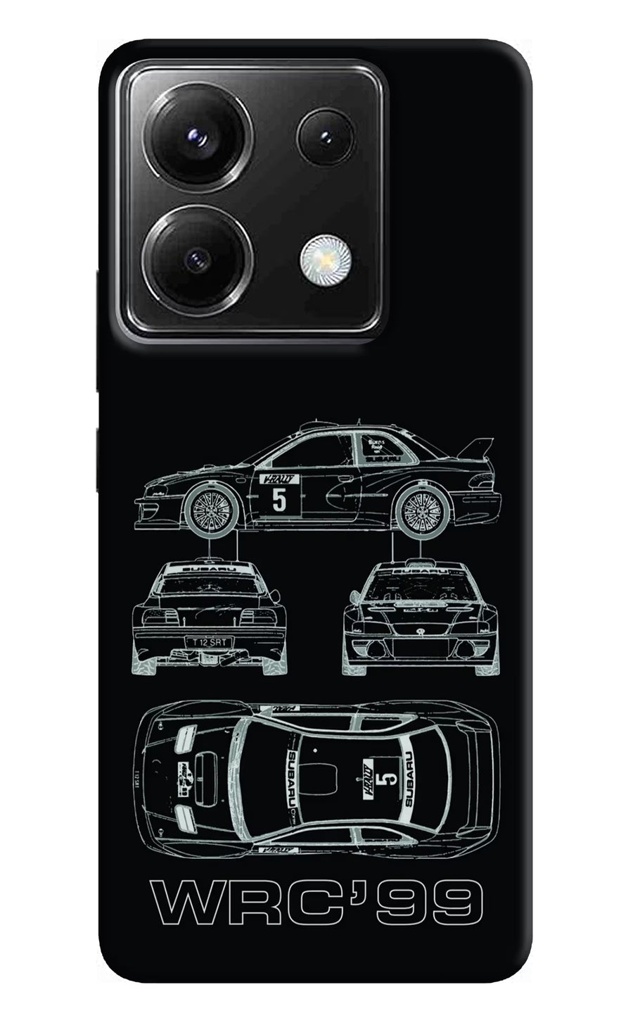WRC'99 Poco X6 Back Cover, Hard case