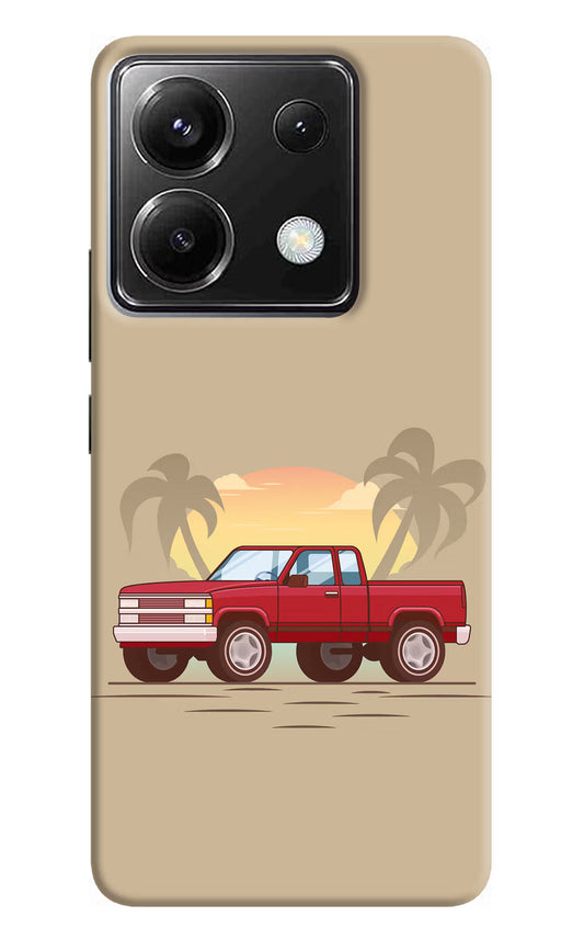 Desert Classic Drive Poco X6 Back Cover