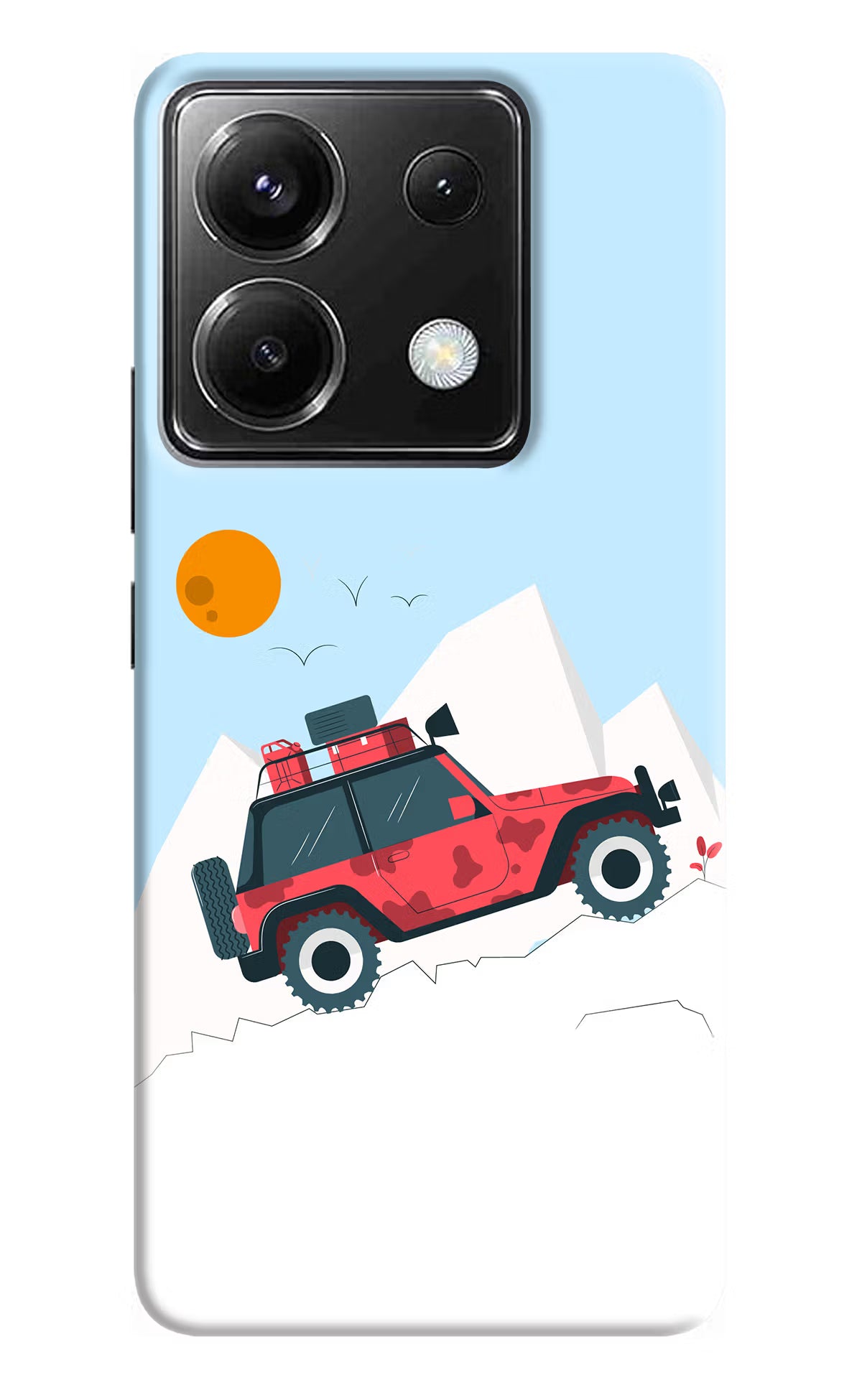 Mountain Trail Beast Poco X6 Back Cover