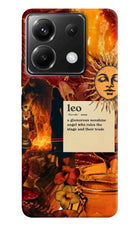 Leo Zodiac Poco X6 Hard Case Back Cover by Casekaro