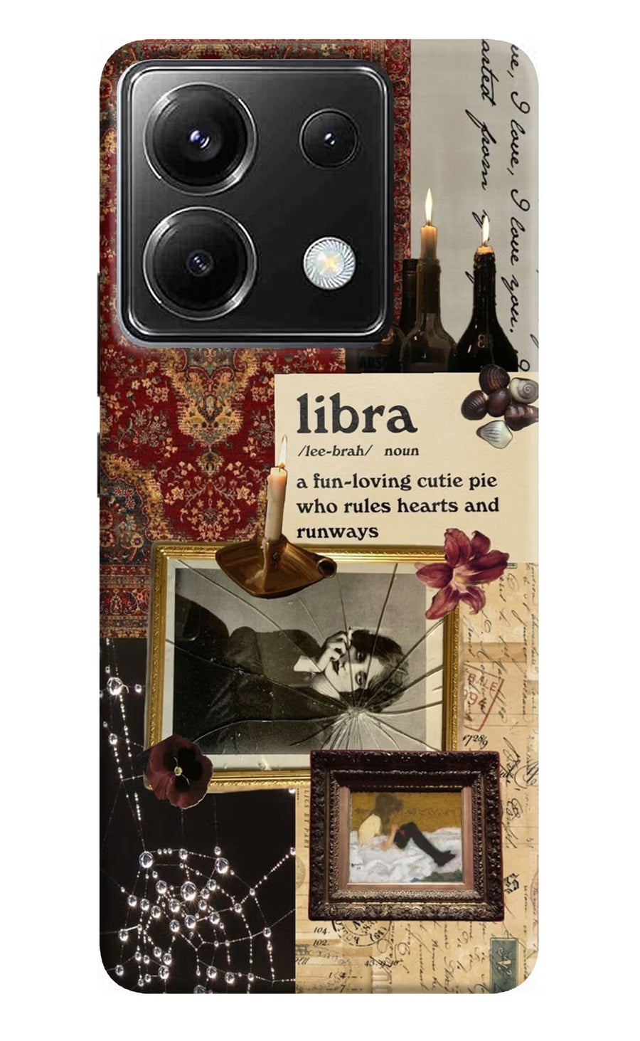 Libra Zodiac Poco X6 Back Cover, Hard case