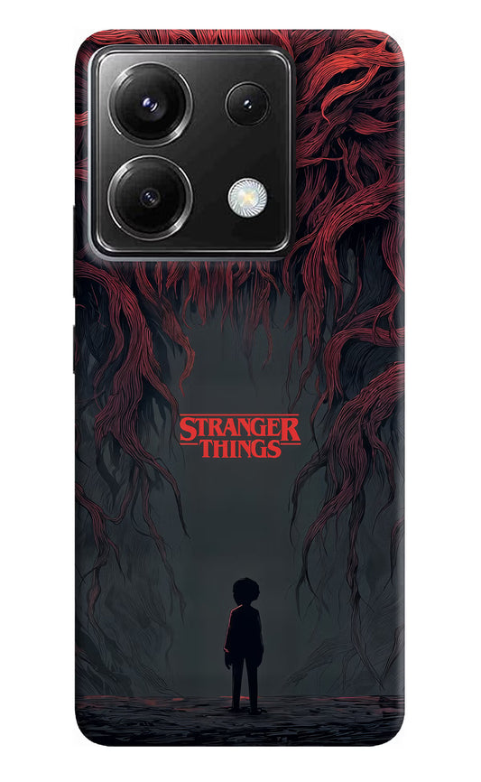 Ordinary Things Dark Side Poco X6 Hard Case Back Cover by Casekaro
