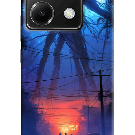 Ordinary Things Shadow Poco X6 Hard Case Back Cover by Casekaro