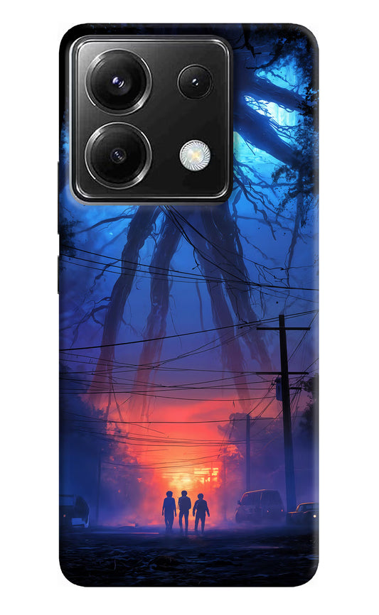 Ordinary Things Shadow Poco X6 Hard Case Back Cover by Casekaro