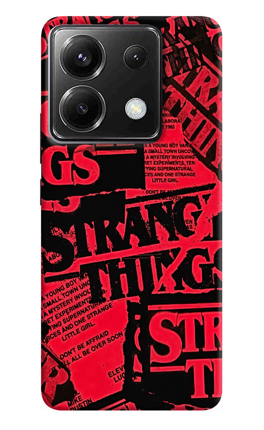 Ordinary Things Poco X6 Hard Case Back Cover by Casekaro