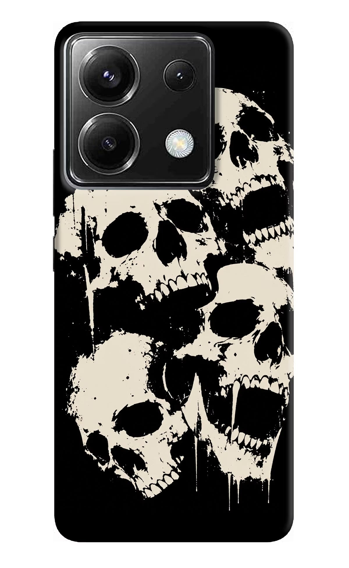 Dead Stack Poco X6 Hard Case Back Cover by Casekaro