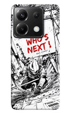 Who's Next Poco X6 Hard Case Back Cover by Casekaro