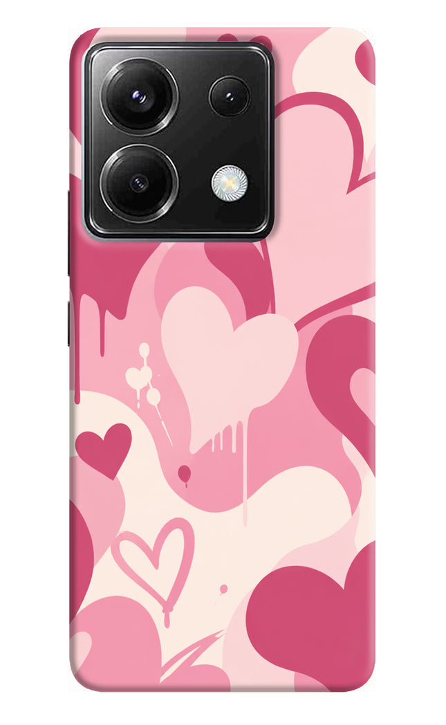 Hearty case Poco X6 Hard Case Back Cover by Casekaro