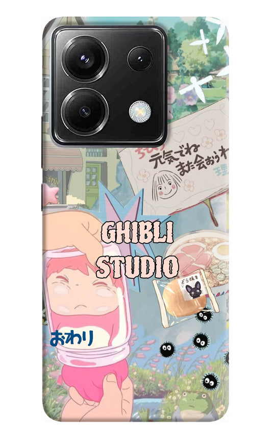 Studio Ghibli Poco X6 Back Cover