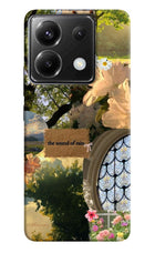 Rain Poco X6 Hard Case Back Cover by Casekaro