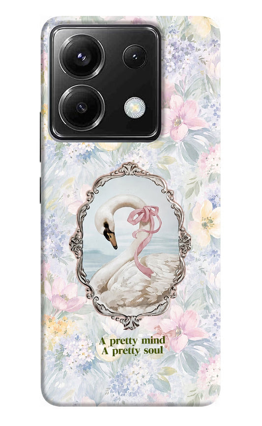 Pretty Mind Pretty Soul Poco X6 Back Cover