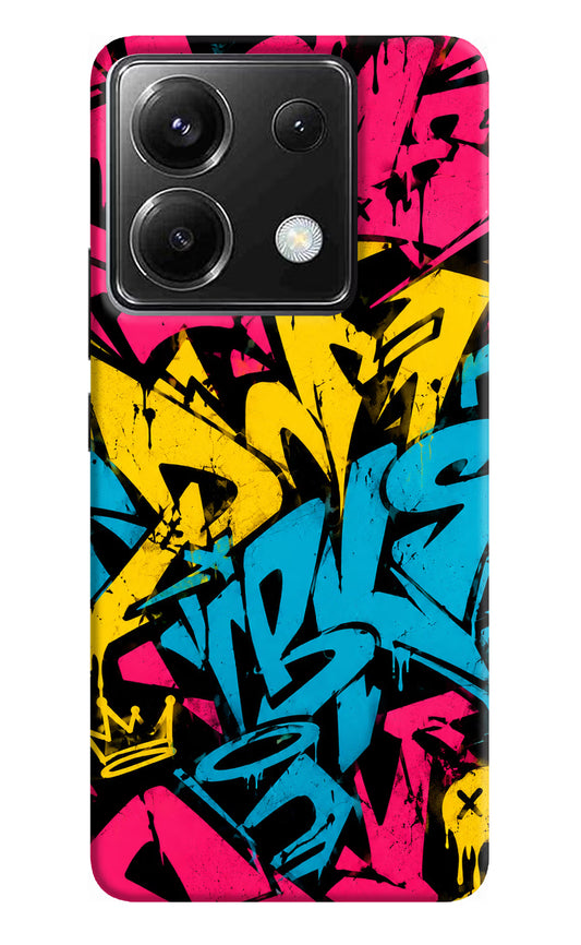 Graffiti Vibe Poco X6 Hard Case Back Cover by Casekaro