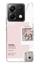 Pantone Asthetic Poco X6 Hard Case Back Cover by Casekaro