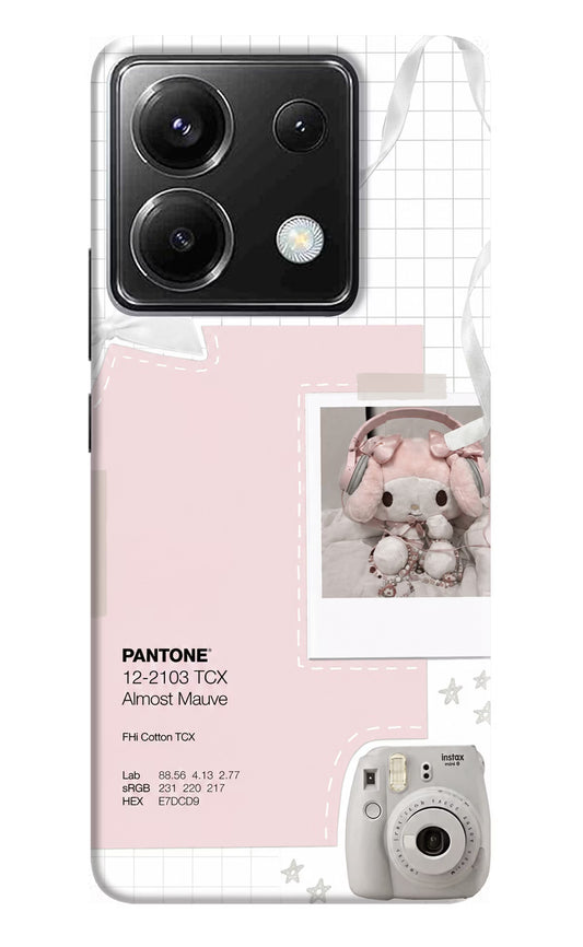 Pantone Asthetic Poco X6 Back Cover