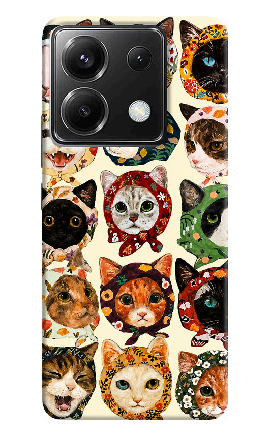 Cool Cat Poco X6 Hard Case Back Cover by Casekaro