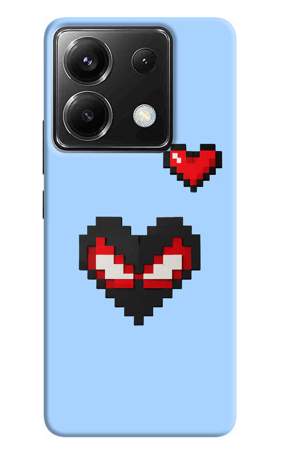 Peter Heart Poco X6 Back Cover, Hard case