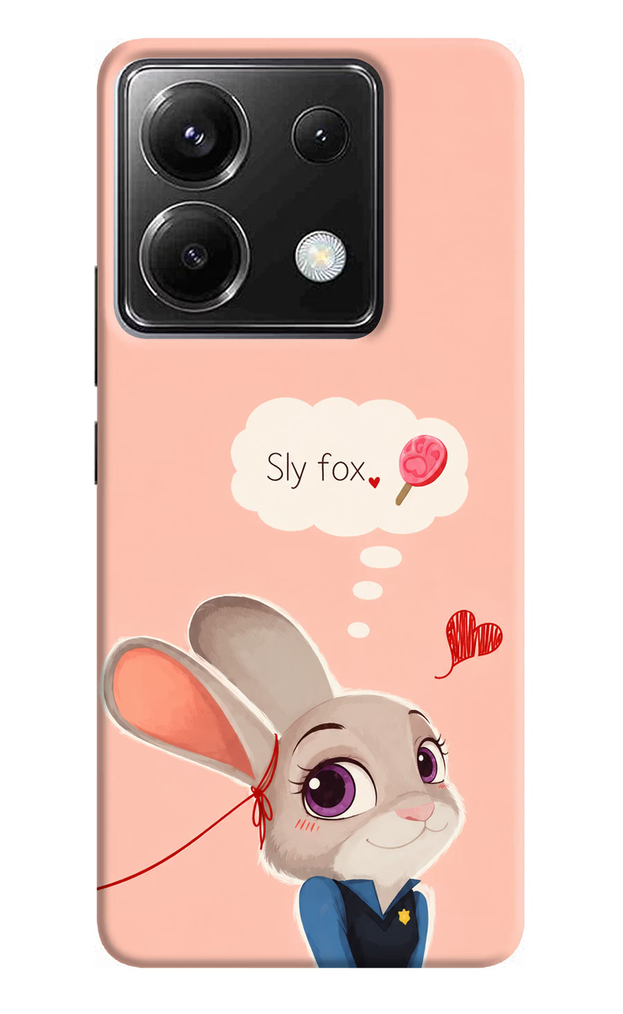 Judy Charm Poco X6 Back Cover, Hard case