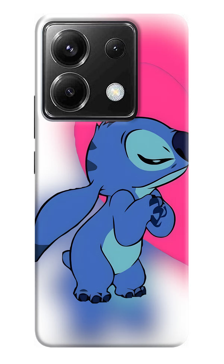 Stitch Hug Poco X6 Back Cover, Hard case