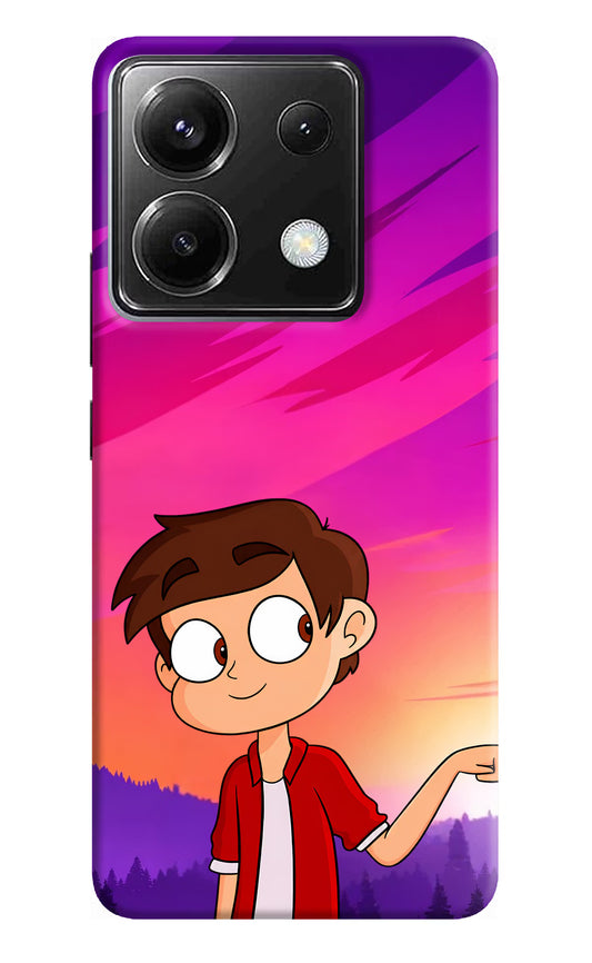 Marco Sunset Poco X6 Hard Case Back Cover by Casekaro