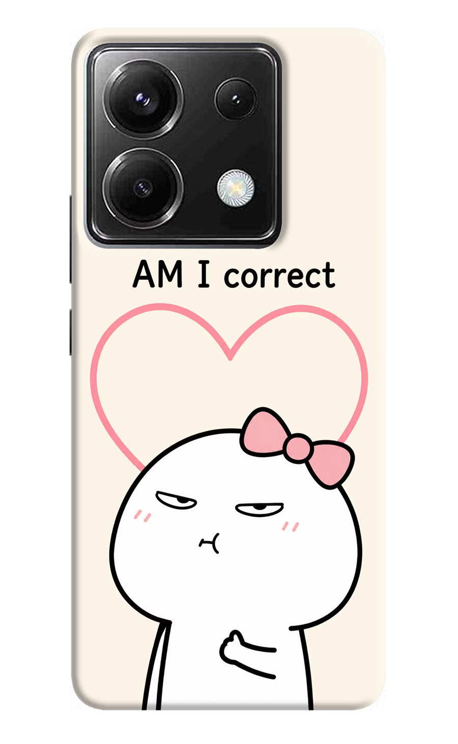 Always Right Poco X6 Back Cover, Hard case