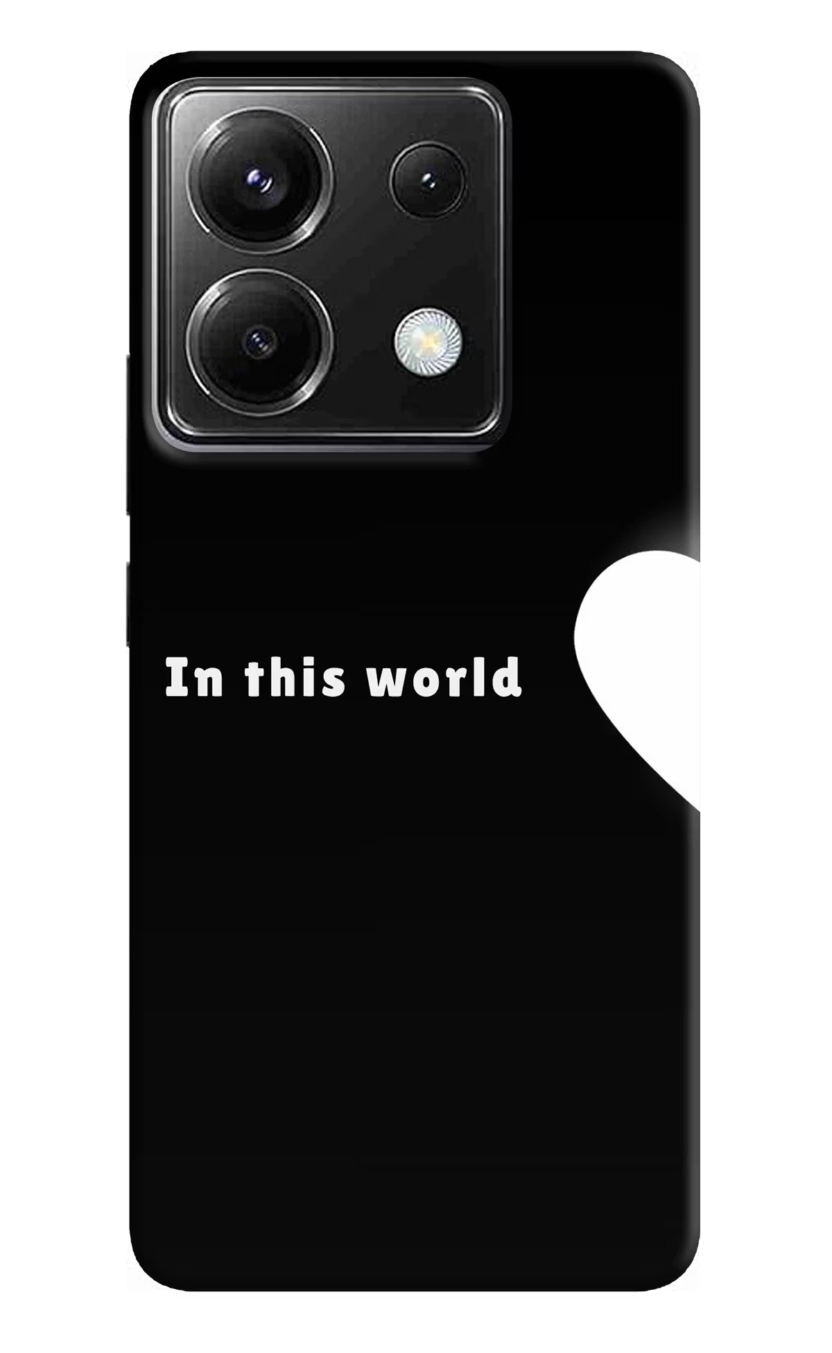 This World Poco X6 Back Cover