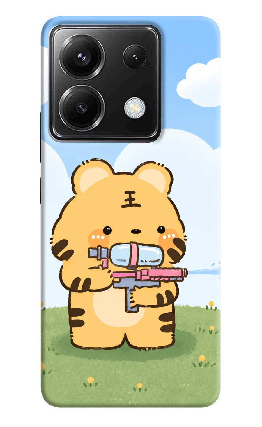 Tiger Treat Poco X6 Back Cover, Hard case