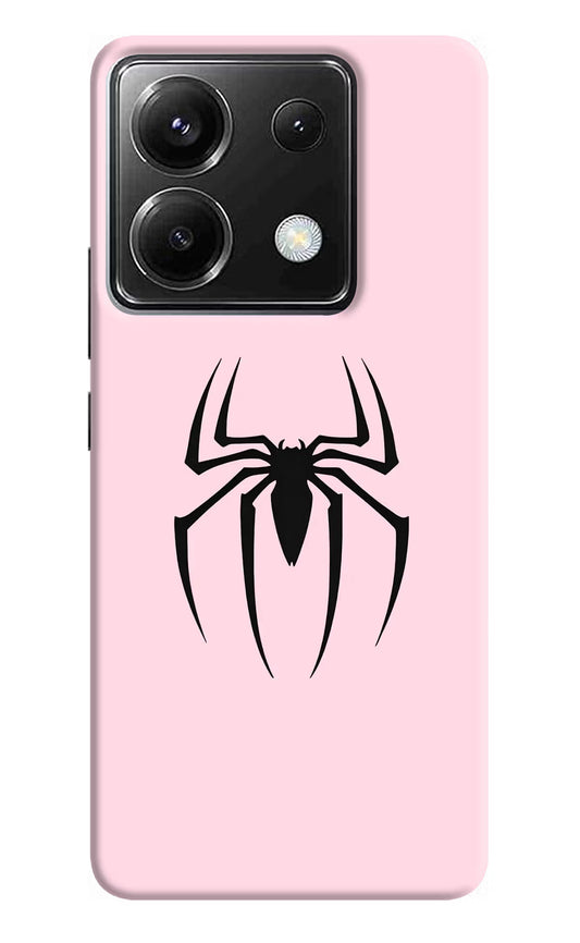 Peter Symbol Poco X6 Hard Case Back Cover by Casekaro