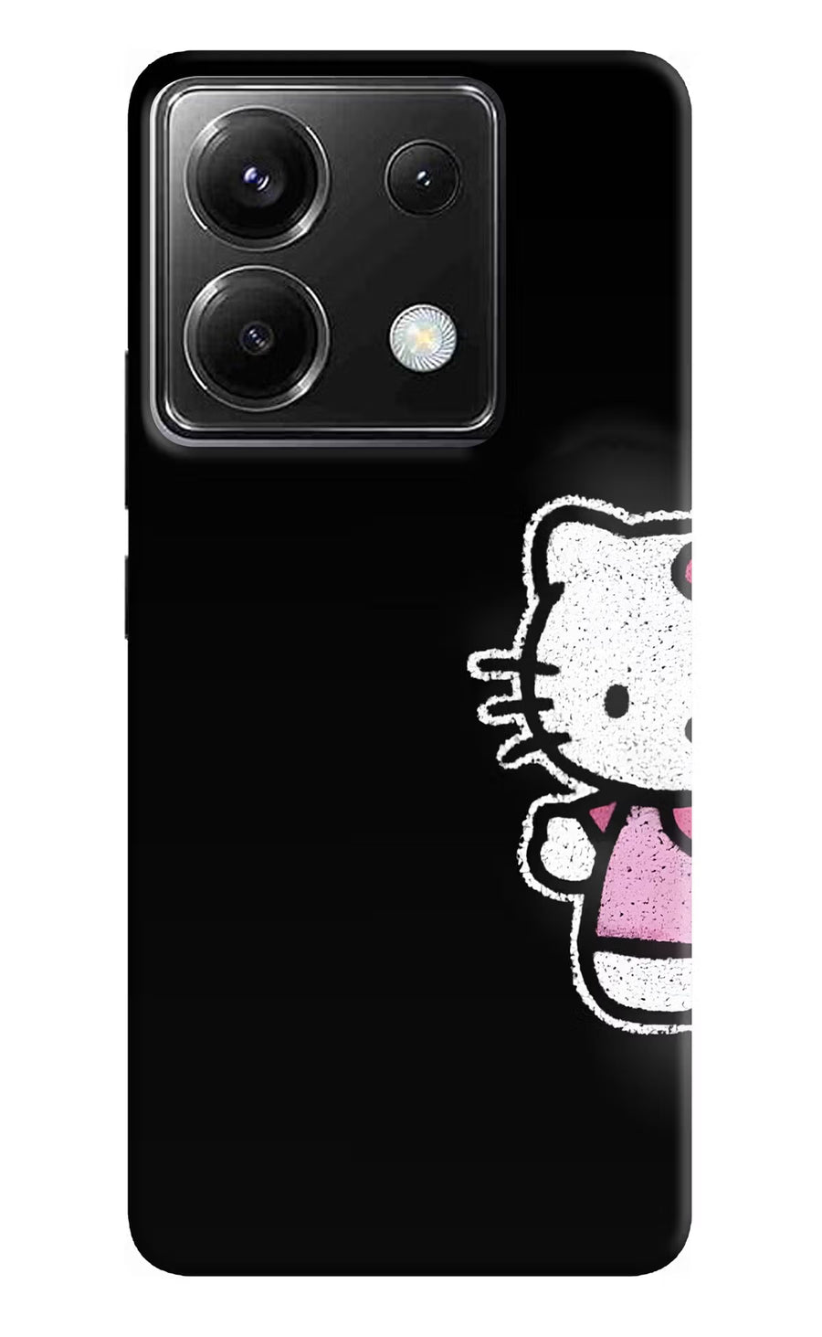 Kitty Charm Poco X6 Back Cover, Hard case