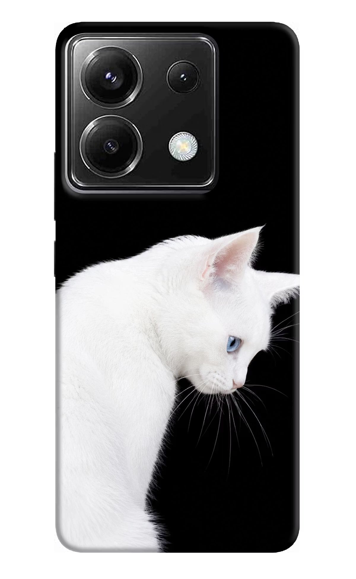 Snow Gaze Poco X6 Back Cover