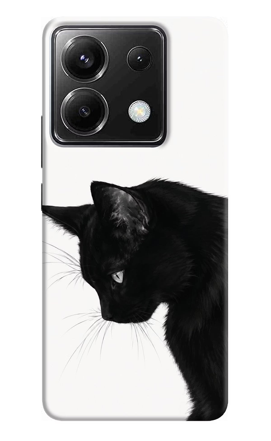 Shadow Gaze Poco X6 Back Cover, Hard case