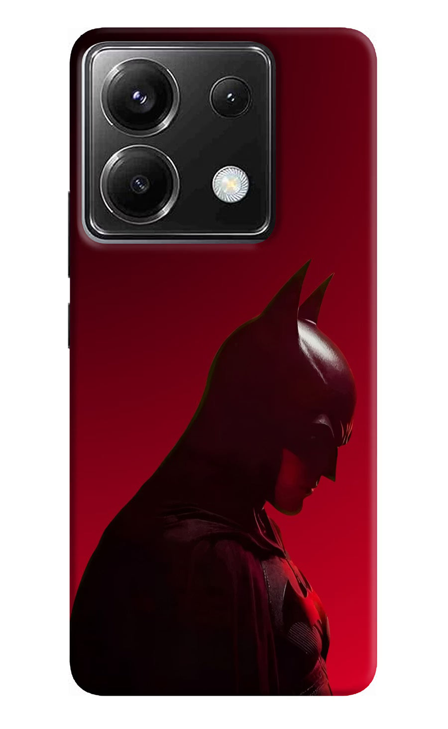 Dark Knight Poco X6 Back Cover, Hard case
