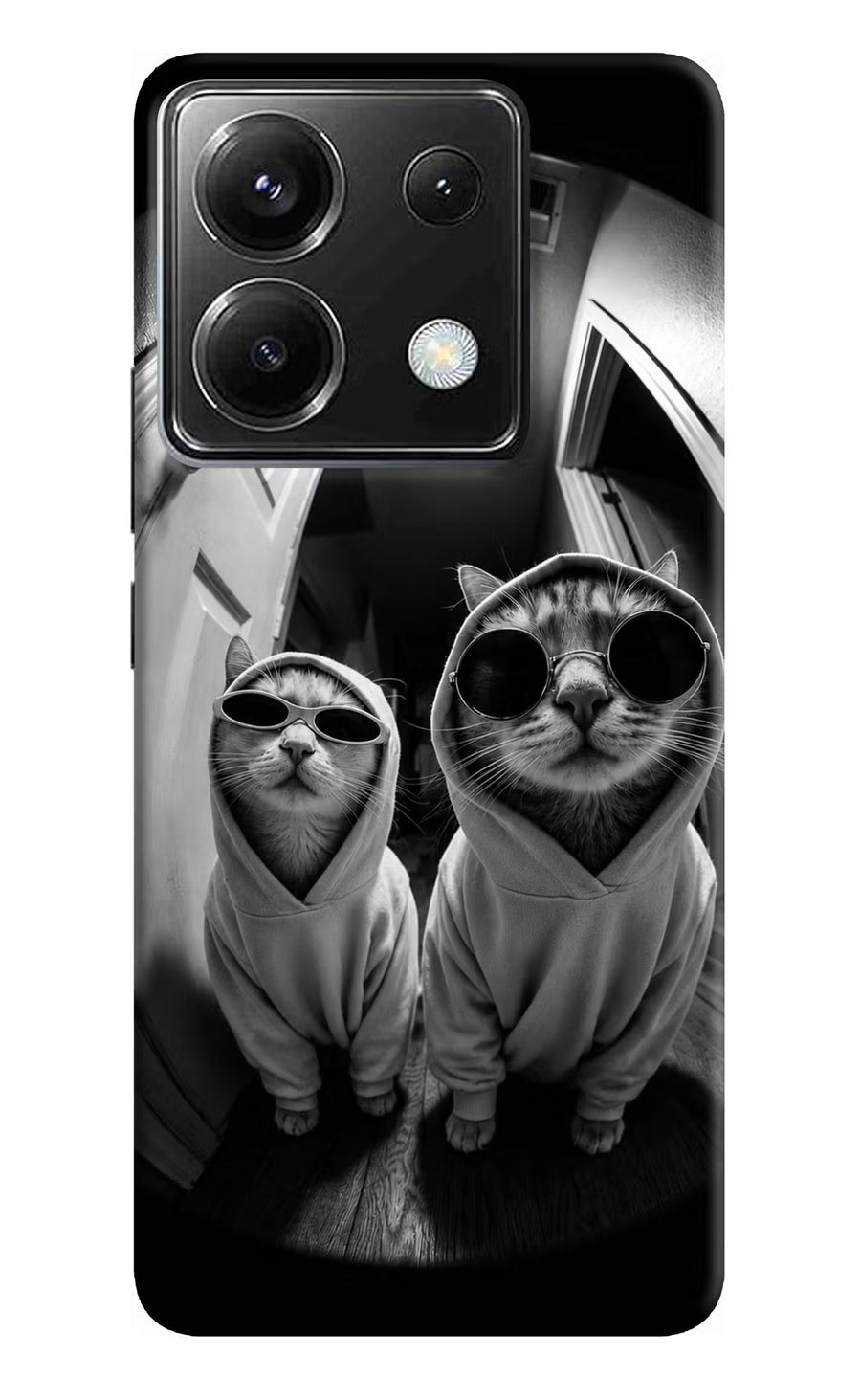 Hood Cats Poco X6 Back Cover, Hard case