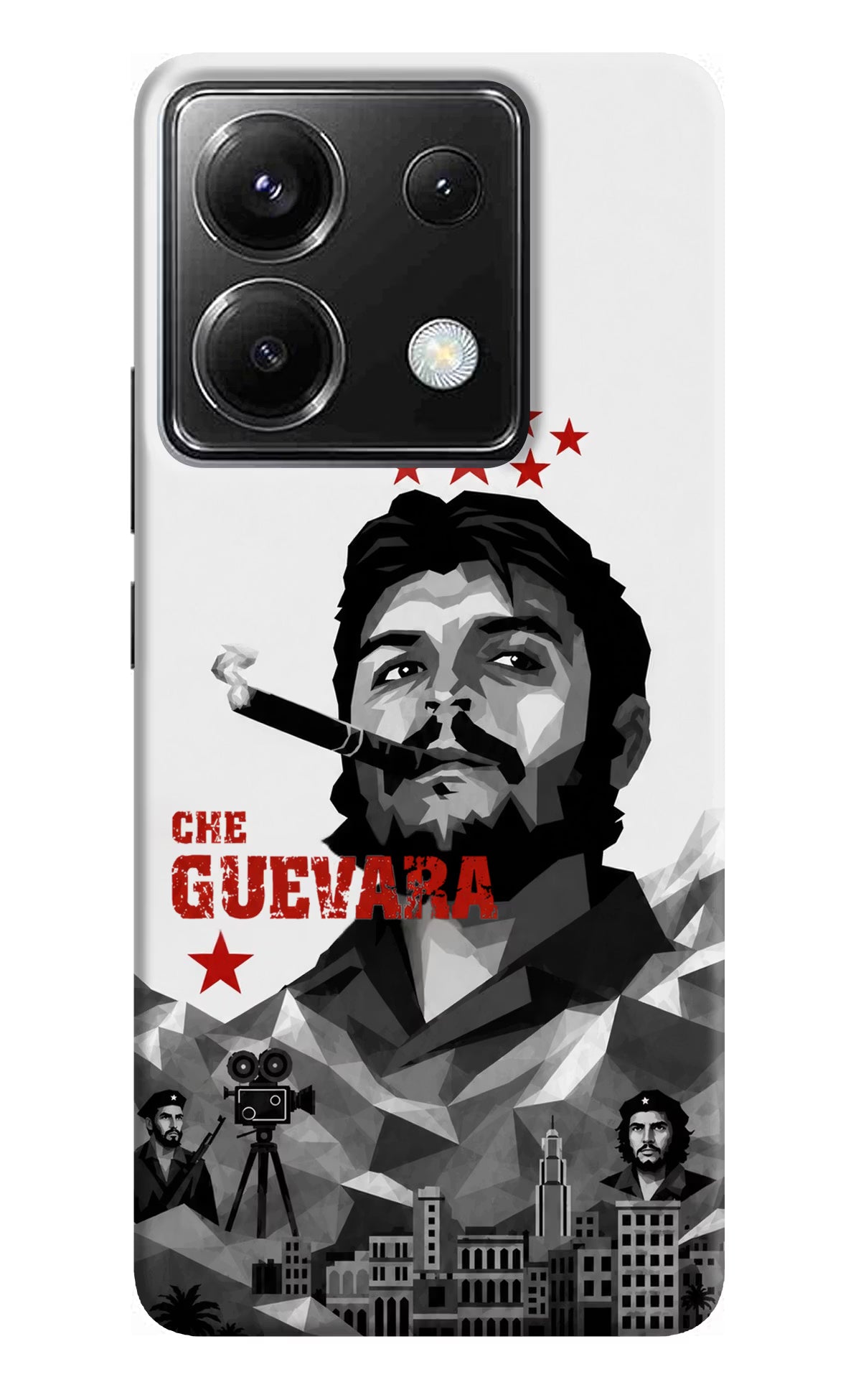 Che Guevara Iconic Poco X6 Back Cover